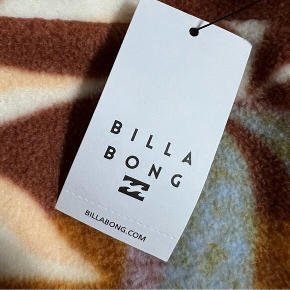 Billabong Casual Fling Half Zip Polar Fleece Jacket Size Extra Large XL - Picture 6 of 10